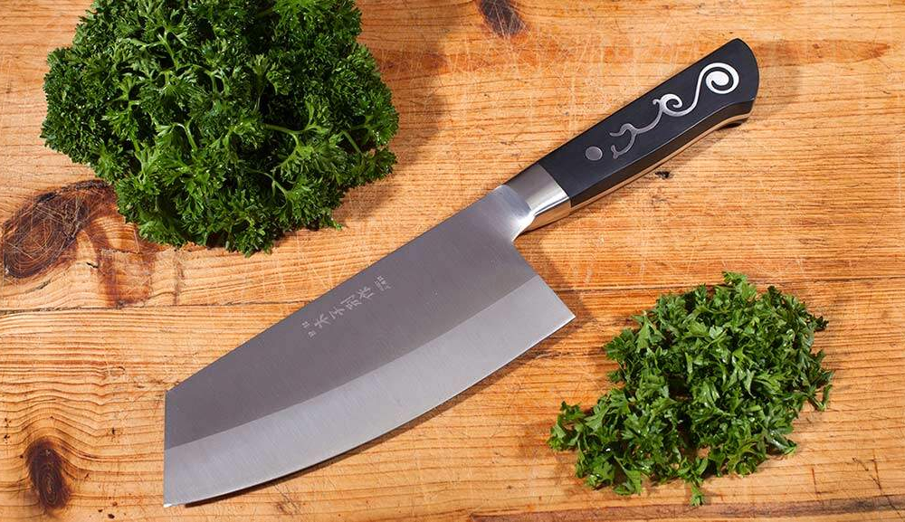 402 - Oriental Slicing Knife _parsley