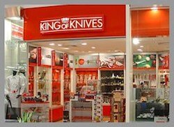 Queen of Knives? Maxine Payne at King of Knives Mackay talks about knives and electric knife sharpeners