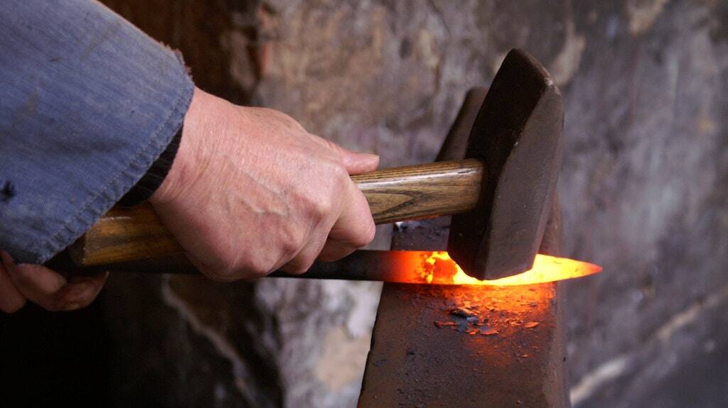 If you go down to the woods today… you’ll probably find someone making artisanal handcrafted knives